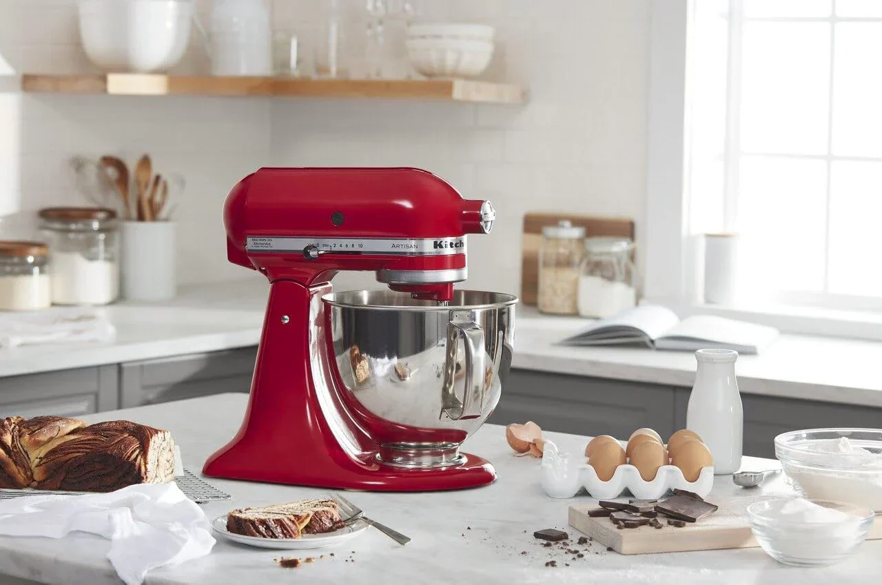 Robot pâtissier KitchenAid Artisan 5 pintes à tête inclinable avec clapet anti-retour