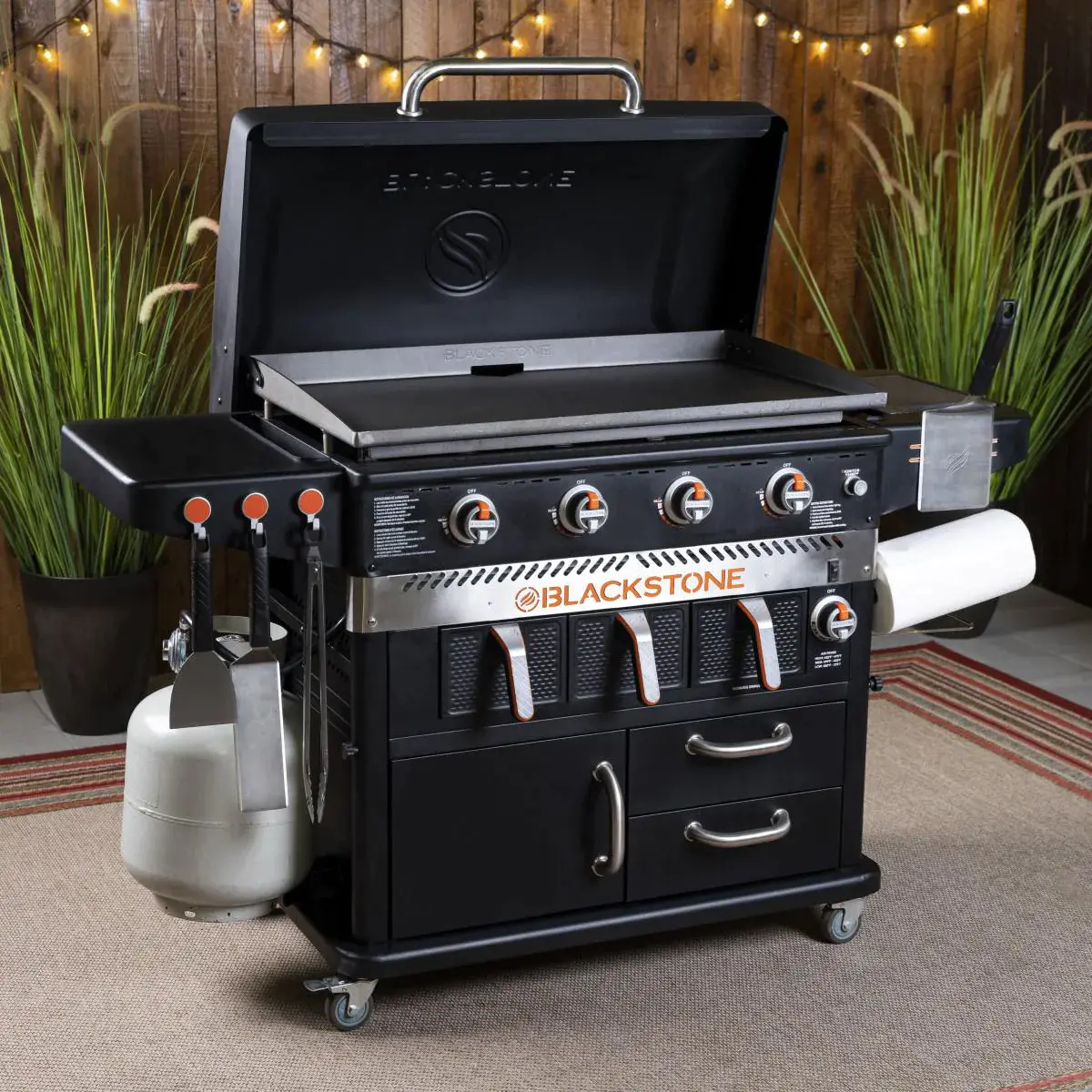 Four à 4 brûleurs et friteuse à air Blackstone combinés 36