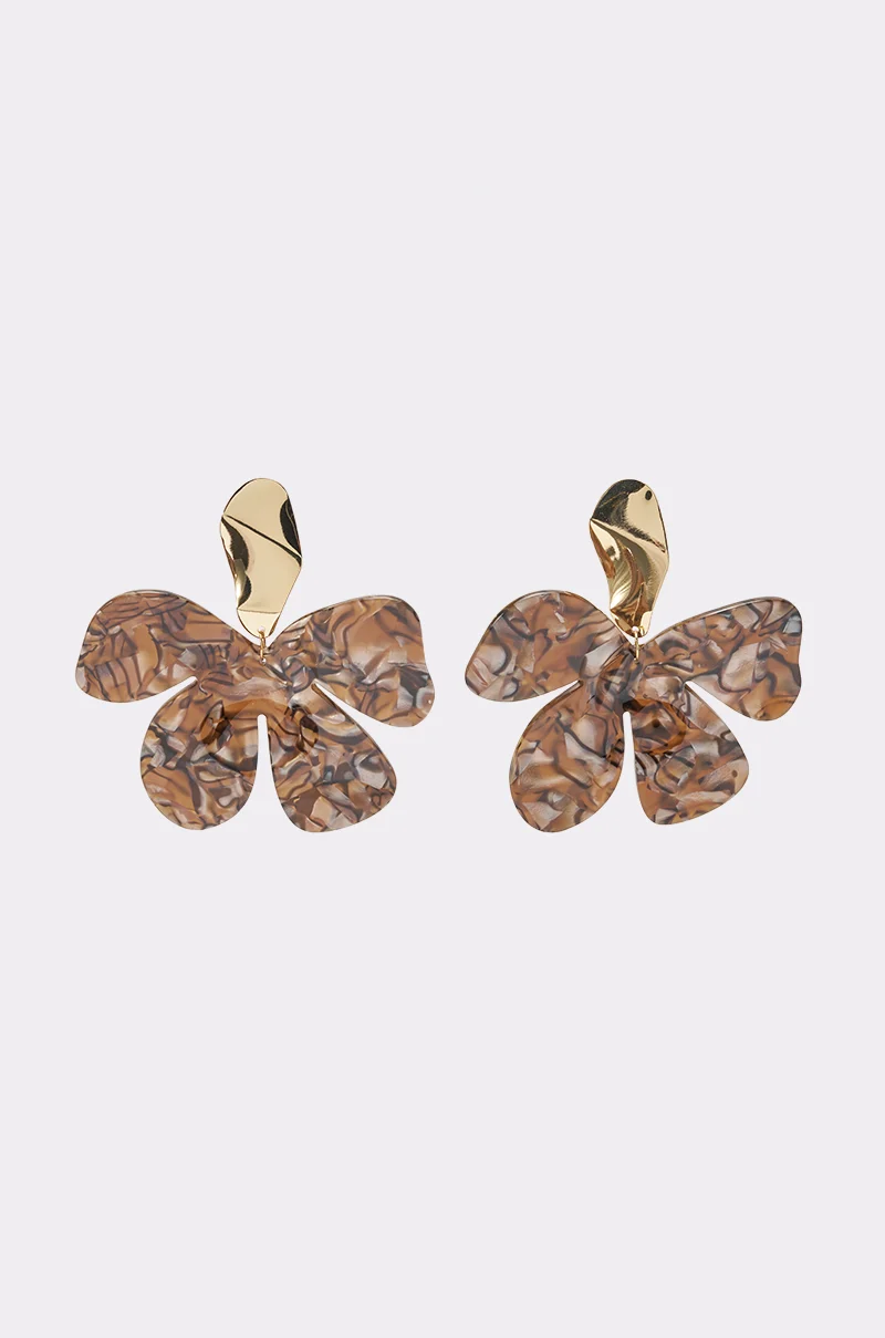 MIXED EMOTIONS FLOWER EARRING - Akira Store