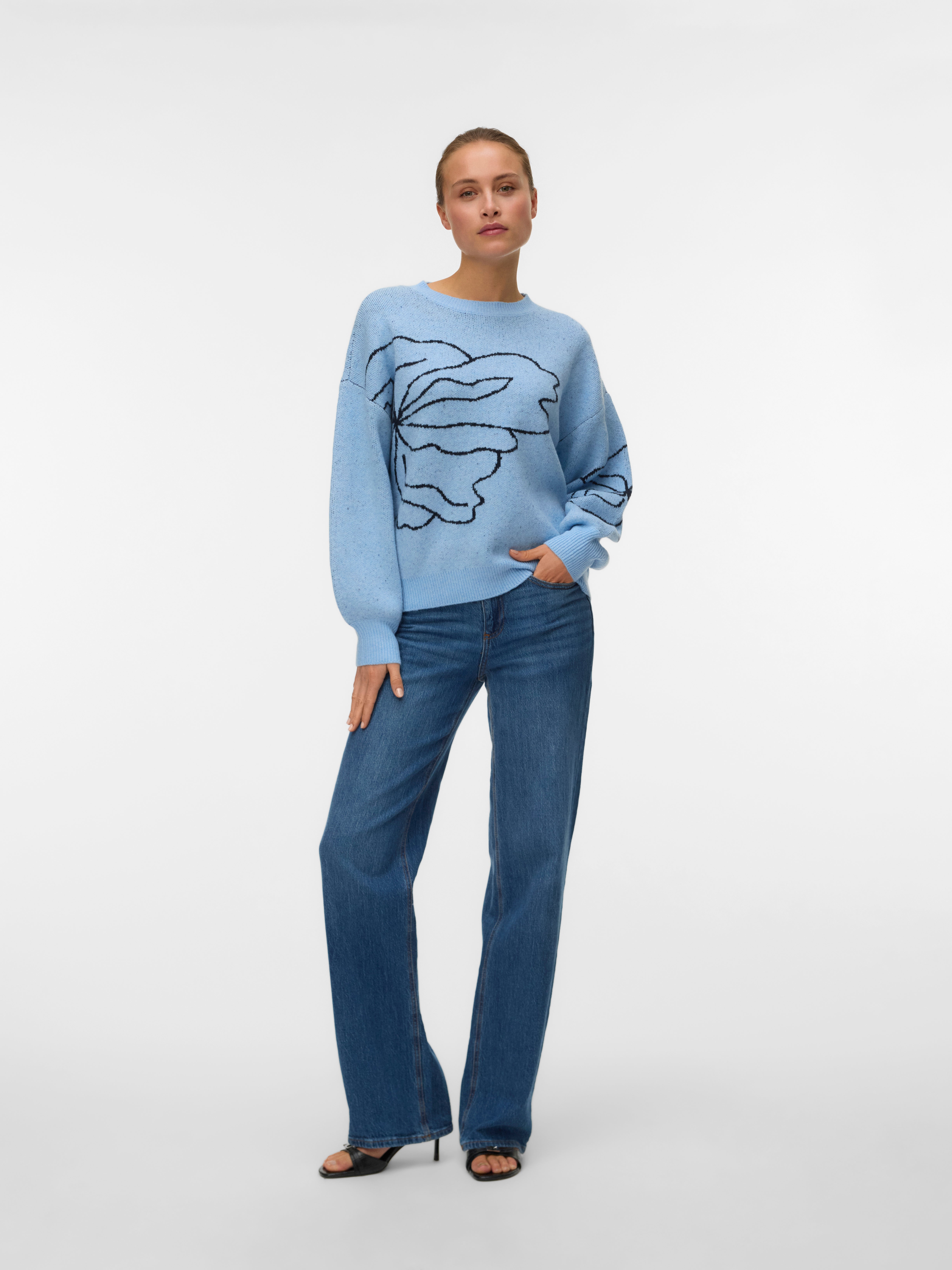 VERO MODA® AWHEART Knitted pullover