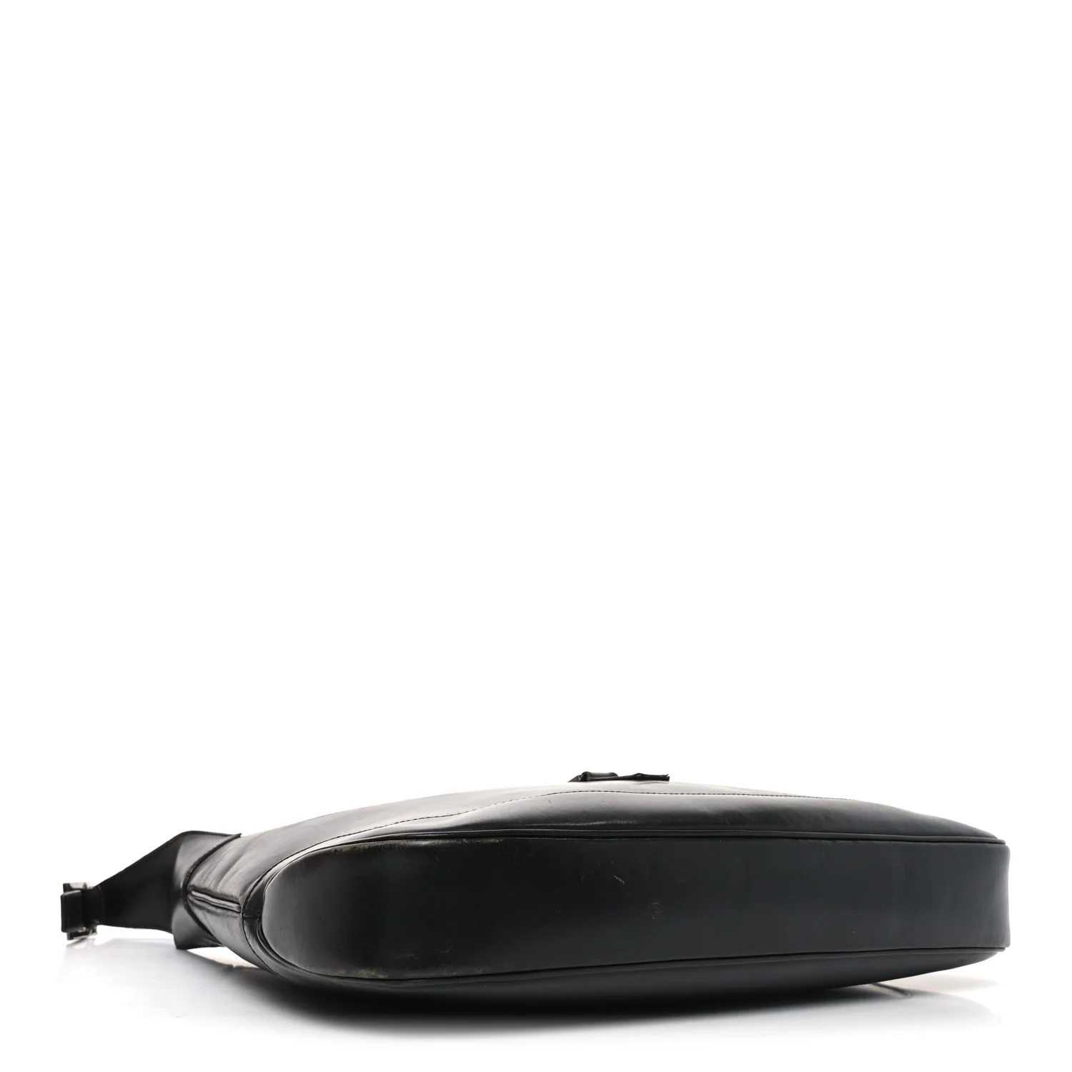 Calfskin Jackie O Hobo Black