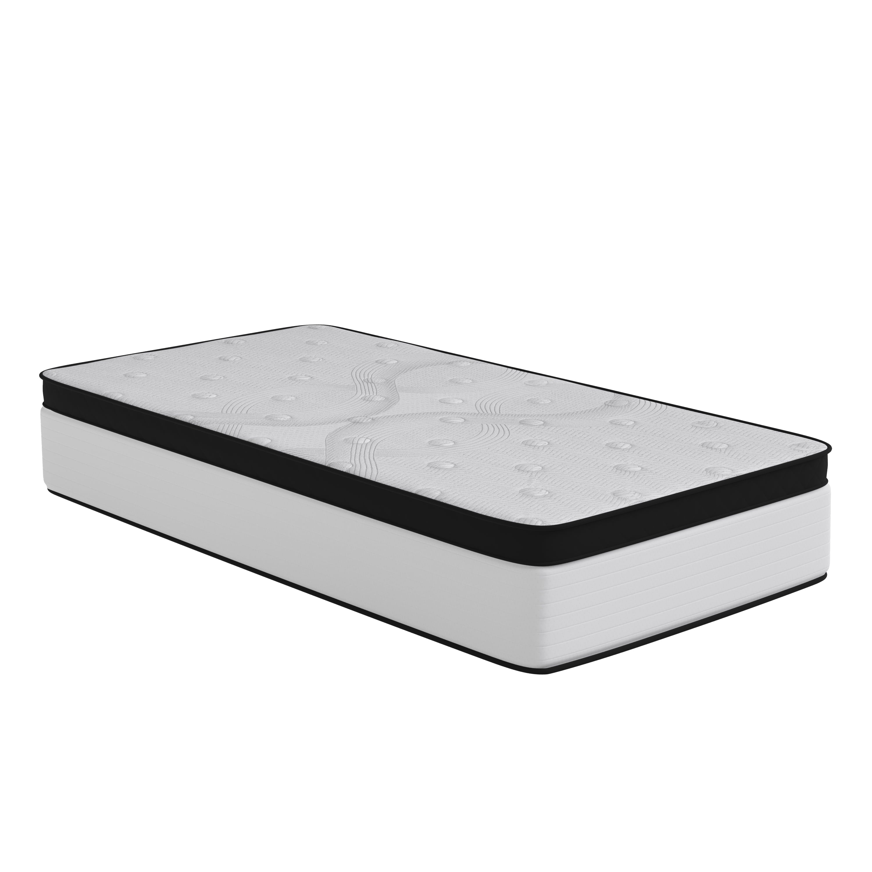 Furniture Capri Comfortable Sleep 12 Extra Firm Hybrid Pocket Spring Mattress. Twin