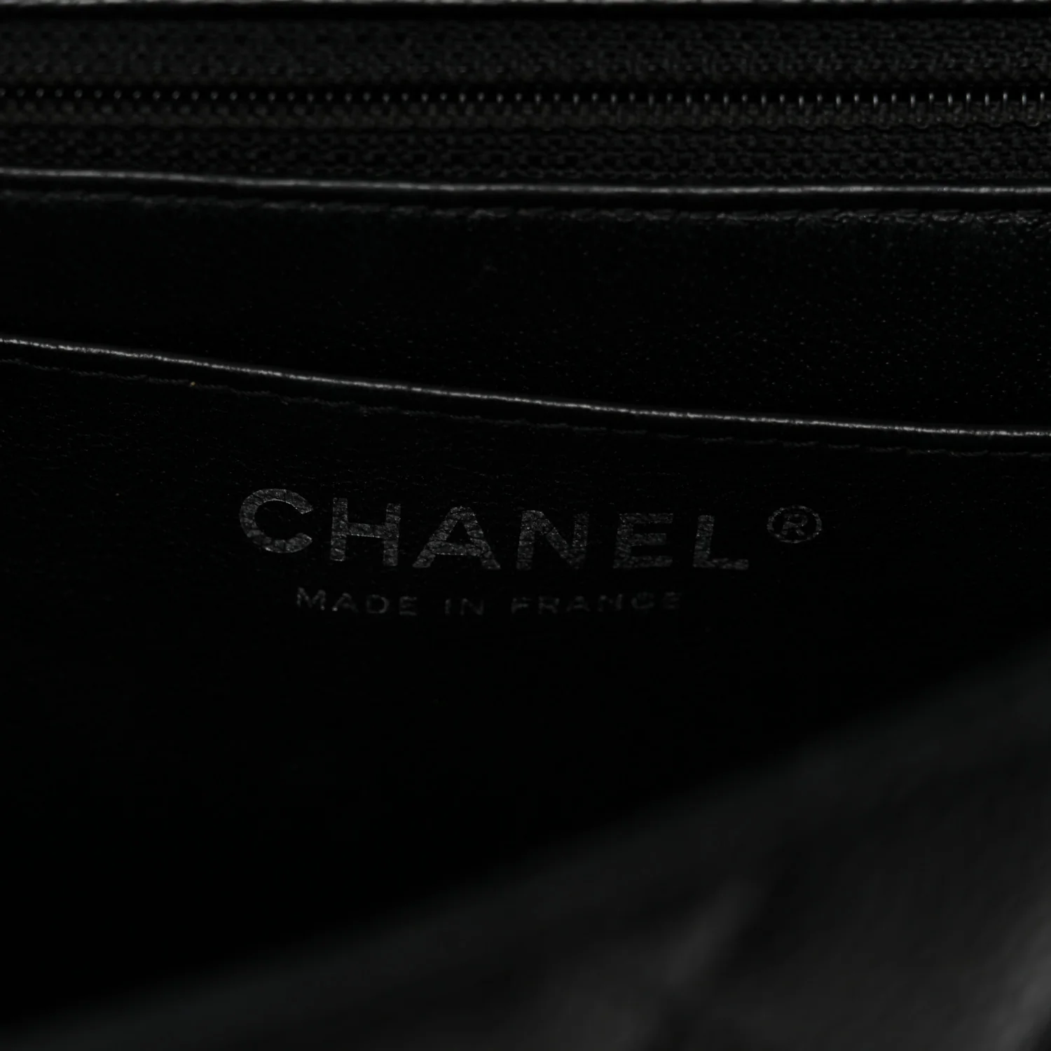 Caviar Quilted Mini Square Flap Black
