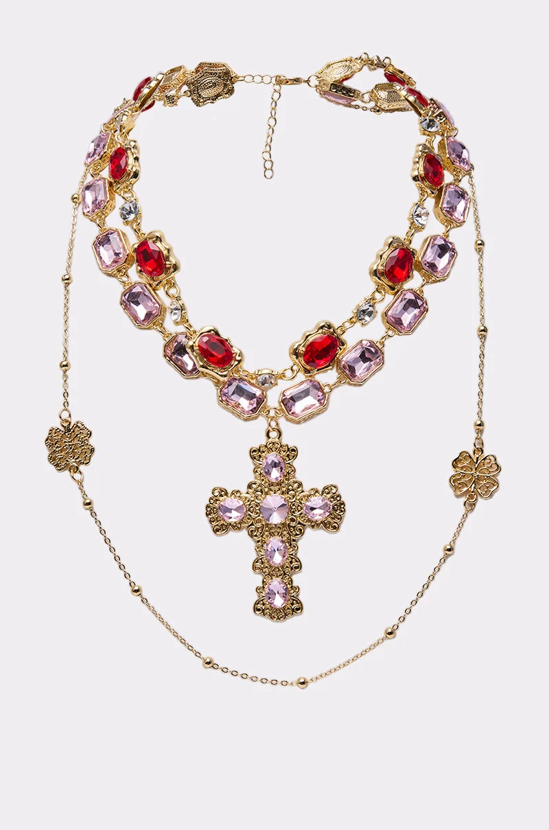 LAYERED UP NECKLACE - Akira Store