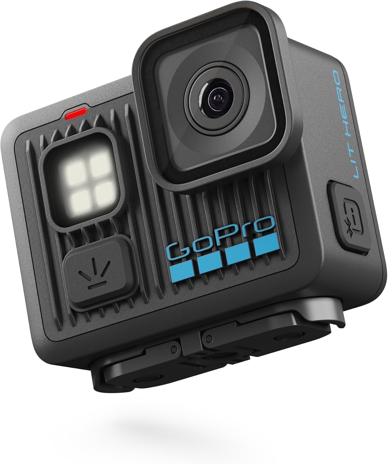 GoPro LIT Hero - Lightweight  Compact  Waterproof Action Camera with Built-in Light  4K60 Ultra HD Video  12MP Photo  Touch Screen  HyperSmooth Stabilization