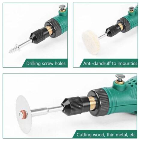 Mini perceuse électrique rechargeable, moto électrique multifonction sans fil, perceuse électrique, meuleuse électrique — vue 5