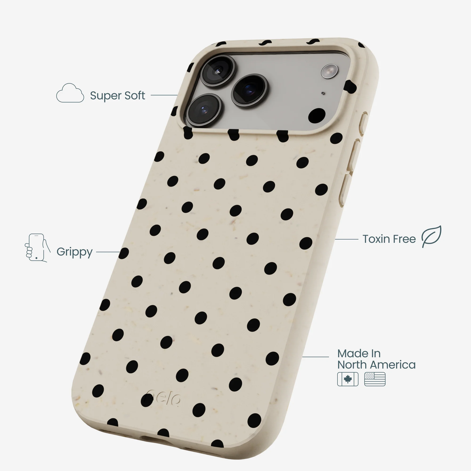 London Fog Latte Pop iPhone 17 Pro Max Case