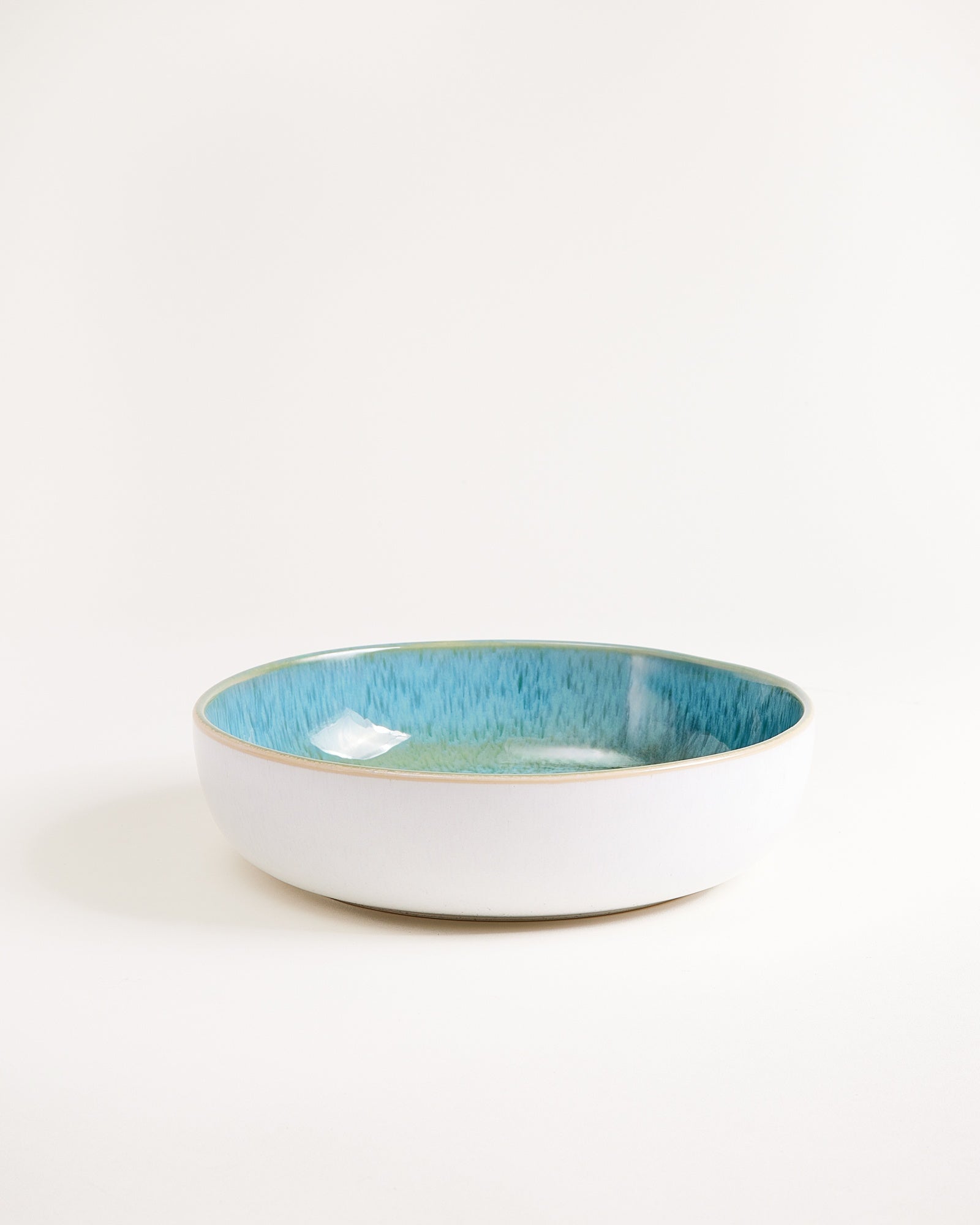 AREIA - PASTA PLATE MODERN AQUA