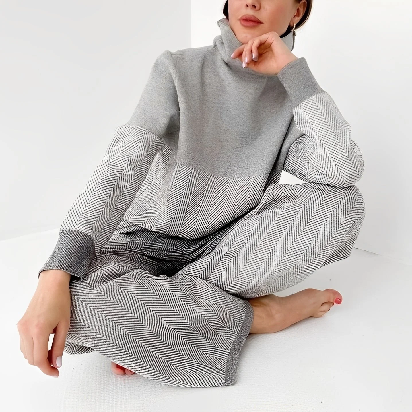 Milly - Ensemble douillet deux pièces en polaire pour femmes