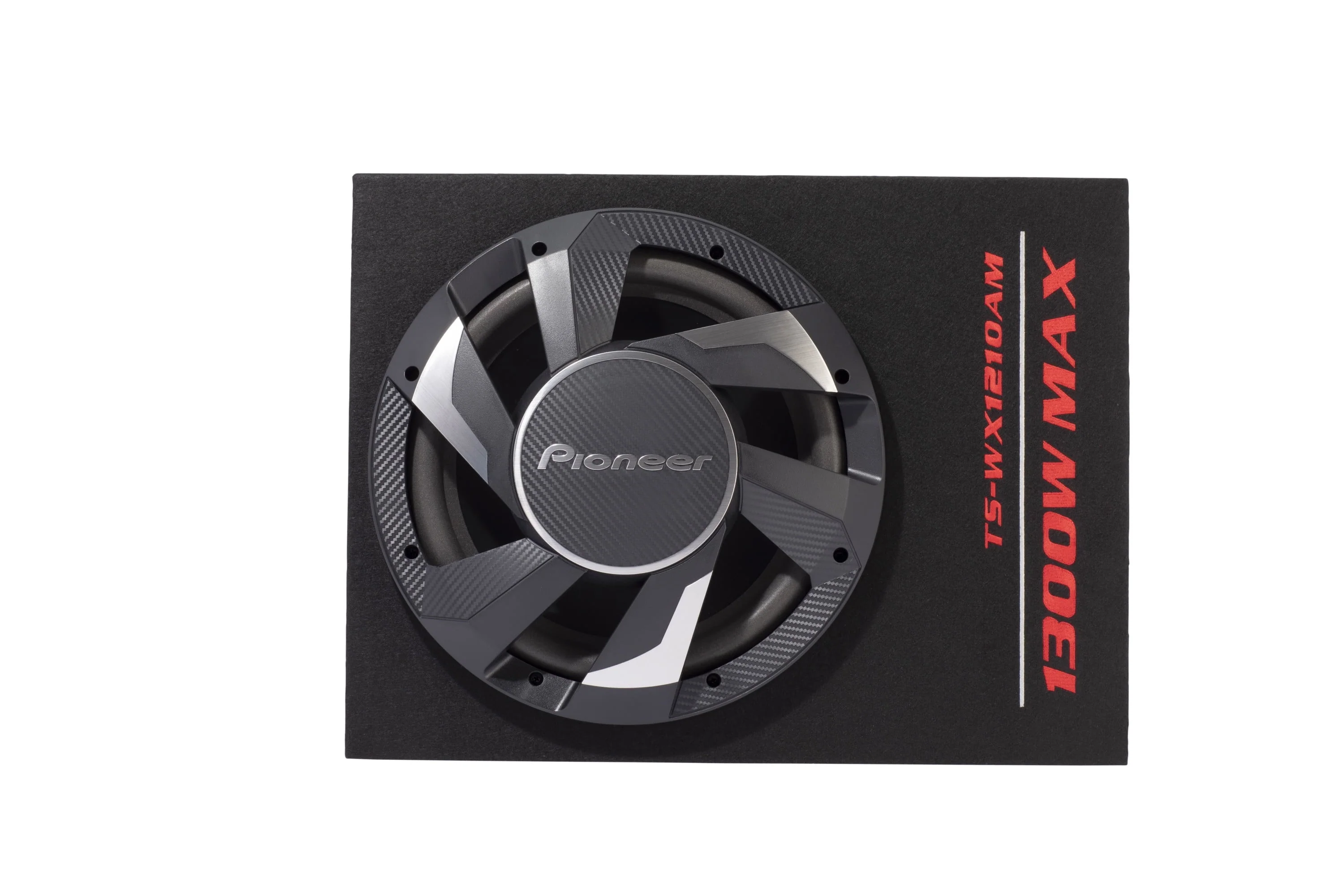 TS WX1210AM 12” 1300 Max Power Ported Enclosure Active Subwoofer with Built in Amplifier Image 3