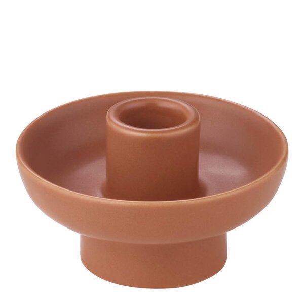 Vela lysestake 9 cm orange