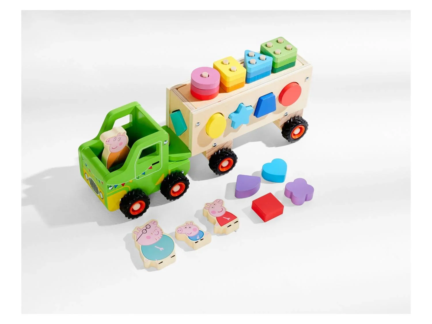 Camion en bois Peppa Pig