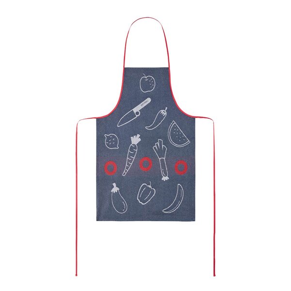 Petit Chef forkle barn bomull blå
