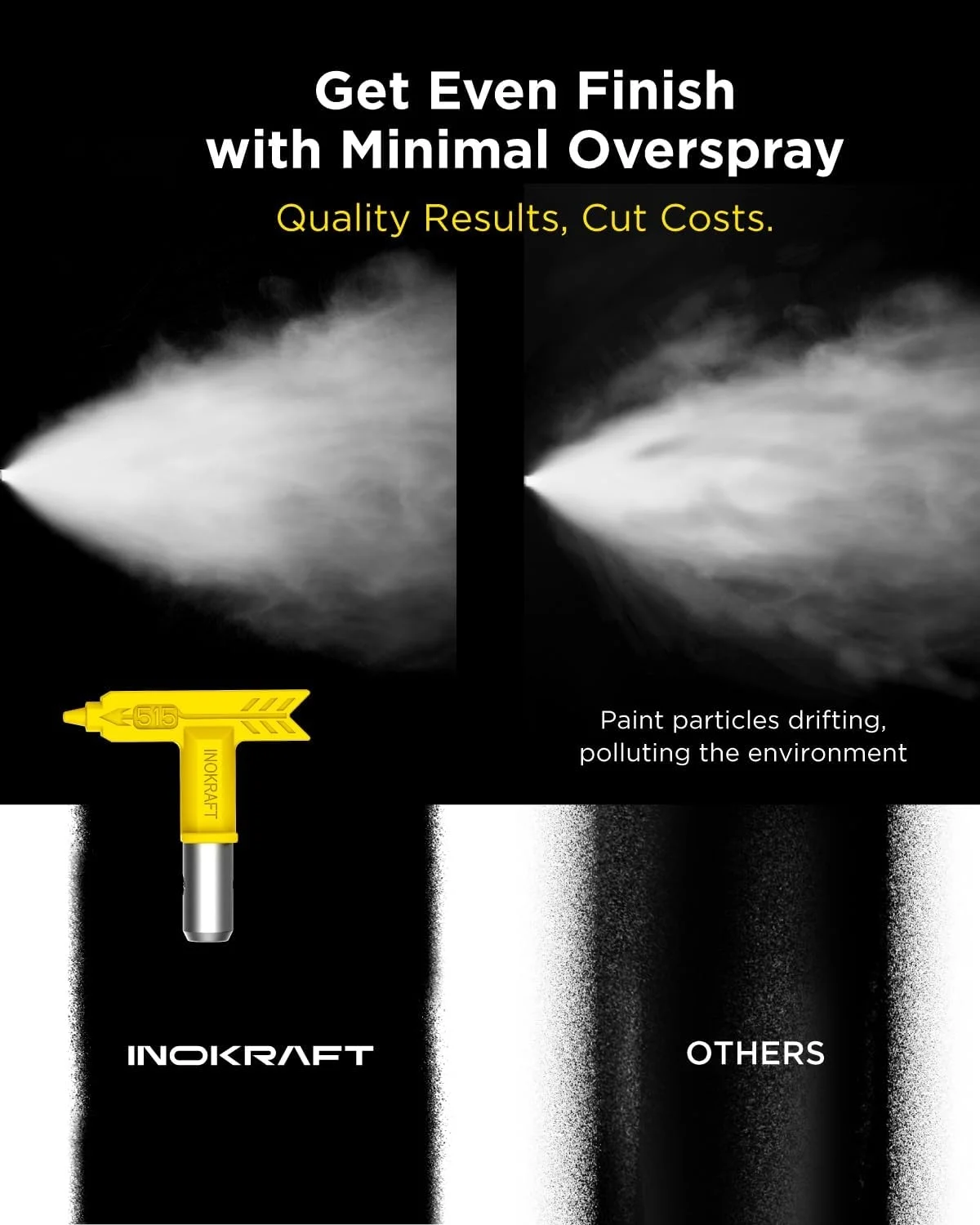 M1, 466W, 120V Gray Power Paint Sprayer, 5 Gallon, 2 Spray Patterns, 0.29 GPM, 22.55 lb, 1 Piece(MaXpray M1/Gray) - Image 5