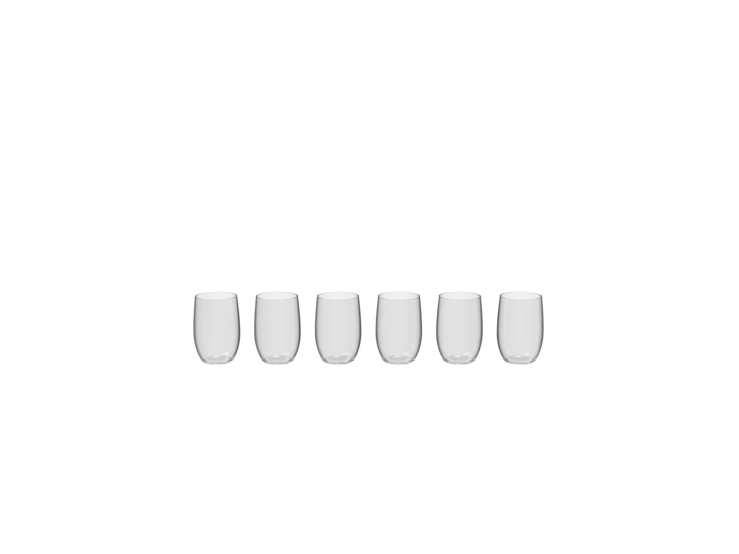 ERNESTO Lot de 6 verres  vin,  champagne ou  eau