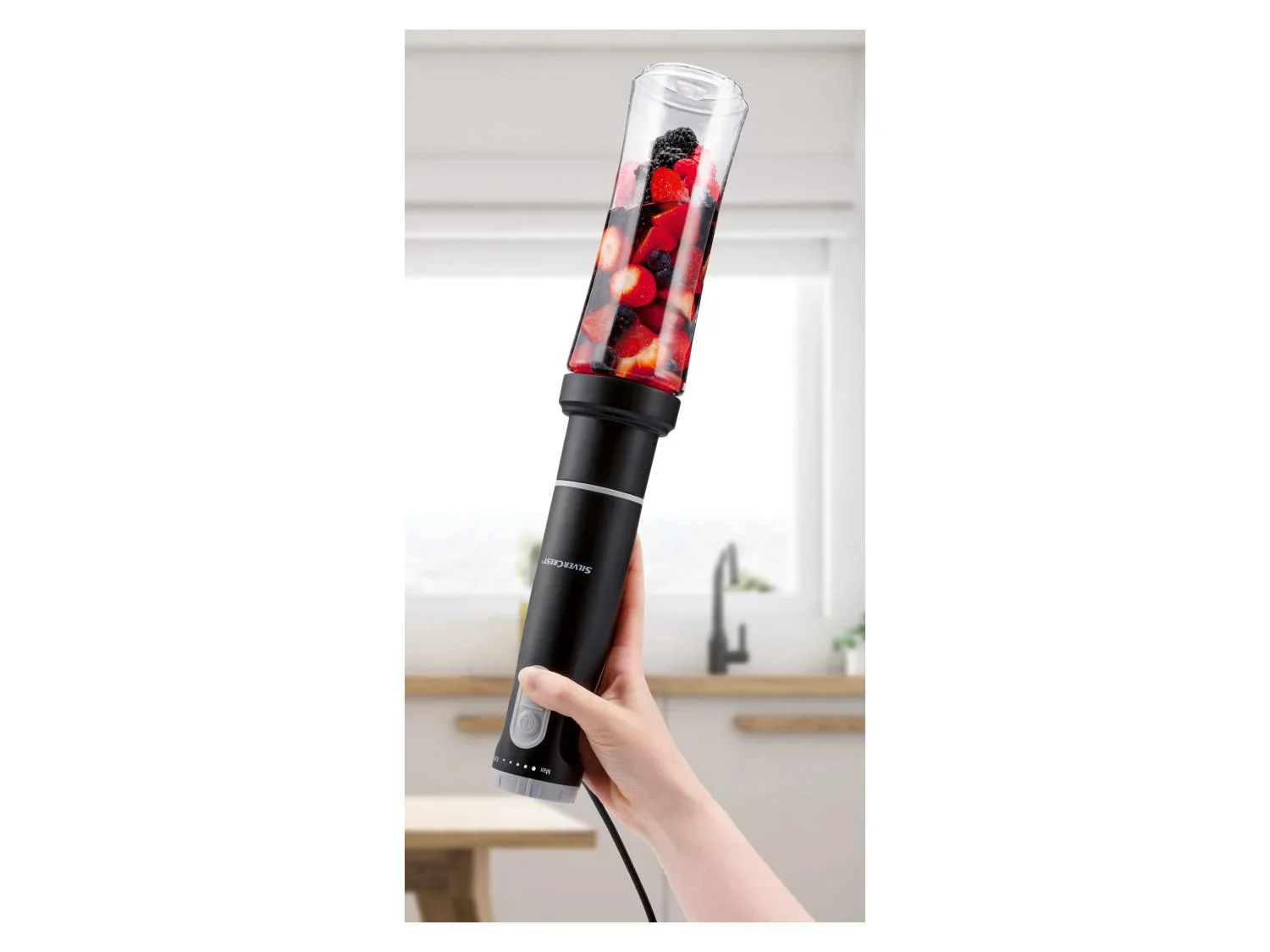 SILVERCREST KITCHEN TOOLS Mixeur plongeant avec appareil  smoothie, 600 W