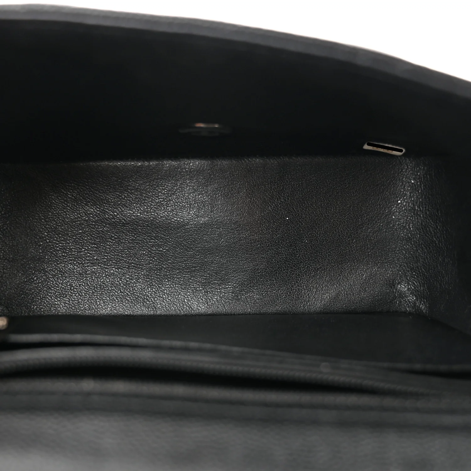 Caviar Quilted Mini Square Flap Black