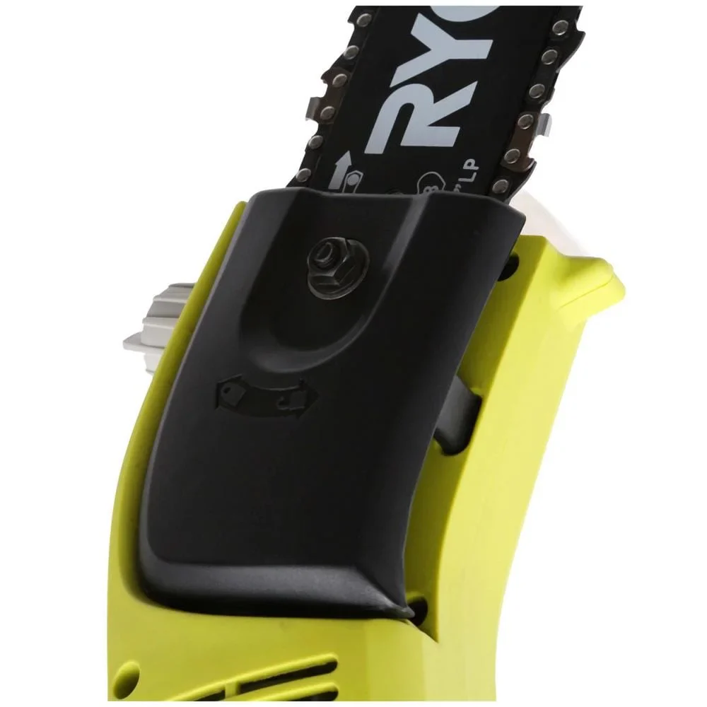 Ryobi Pole Chainsaw Pruner 8 in. Bar 6 Amp Corded Electric Chain Saw Pruner Angled Head RY43160A