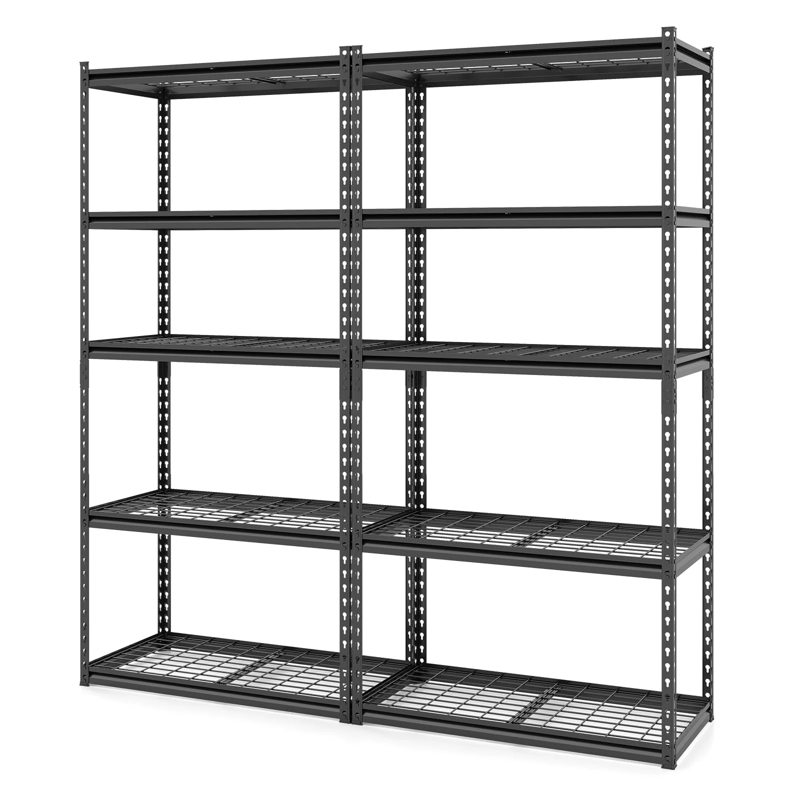Tangkula 5-Tier Metal Storage Shelves(36