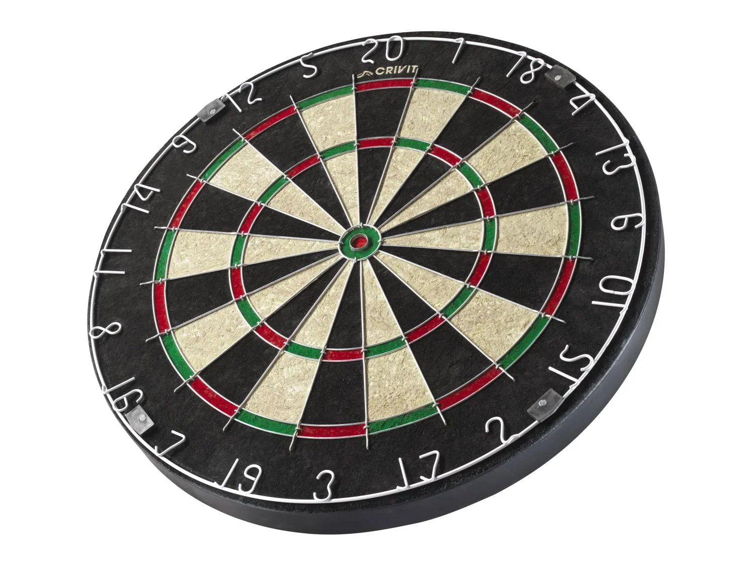 CRIVIT Cible de jeu de flchettes en sisal avec accessoires