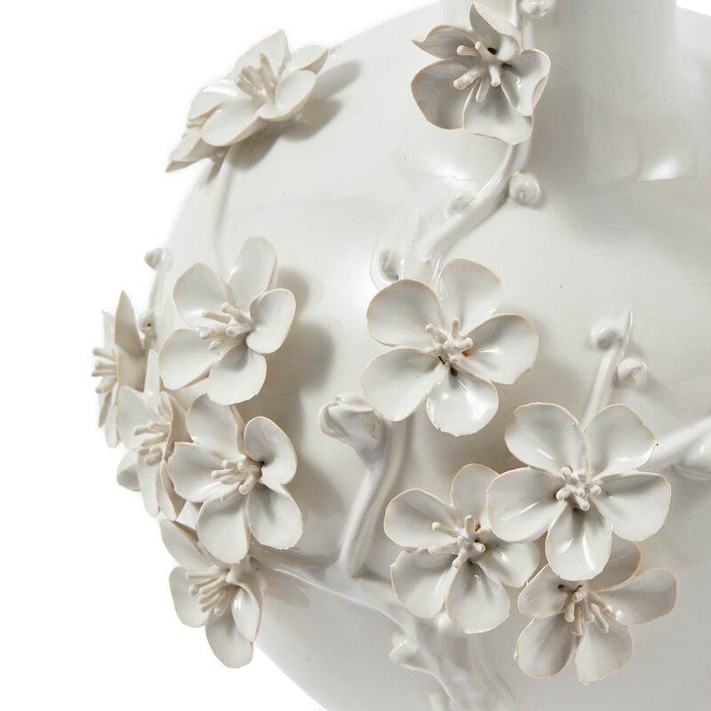 3D vase 32 cm smørblomst/blomst