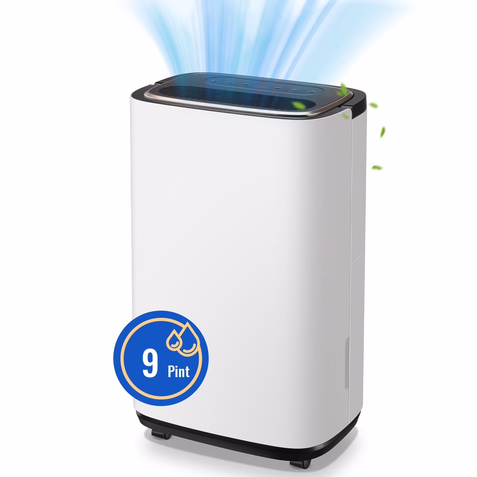 Dehumidifiers 15 Pints Max for 1000 Sq ft for Basements Home with Drain Hose, 24Timer, New(1.6 gal) - Image 3
