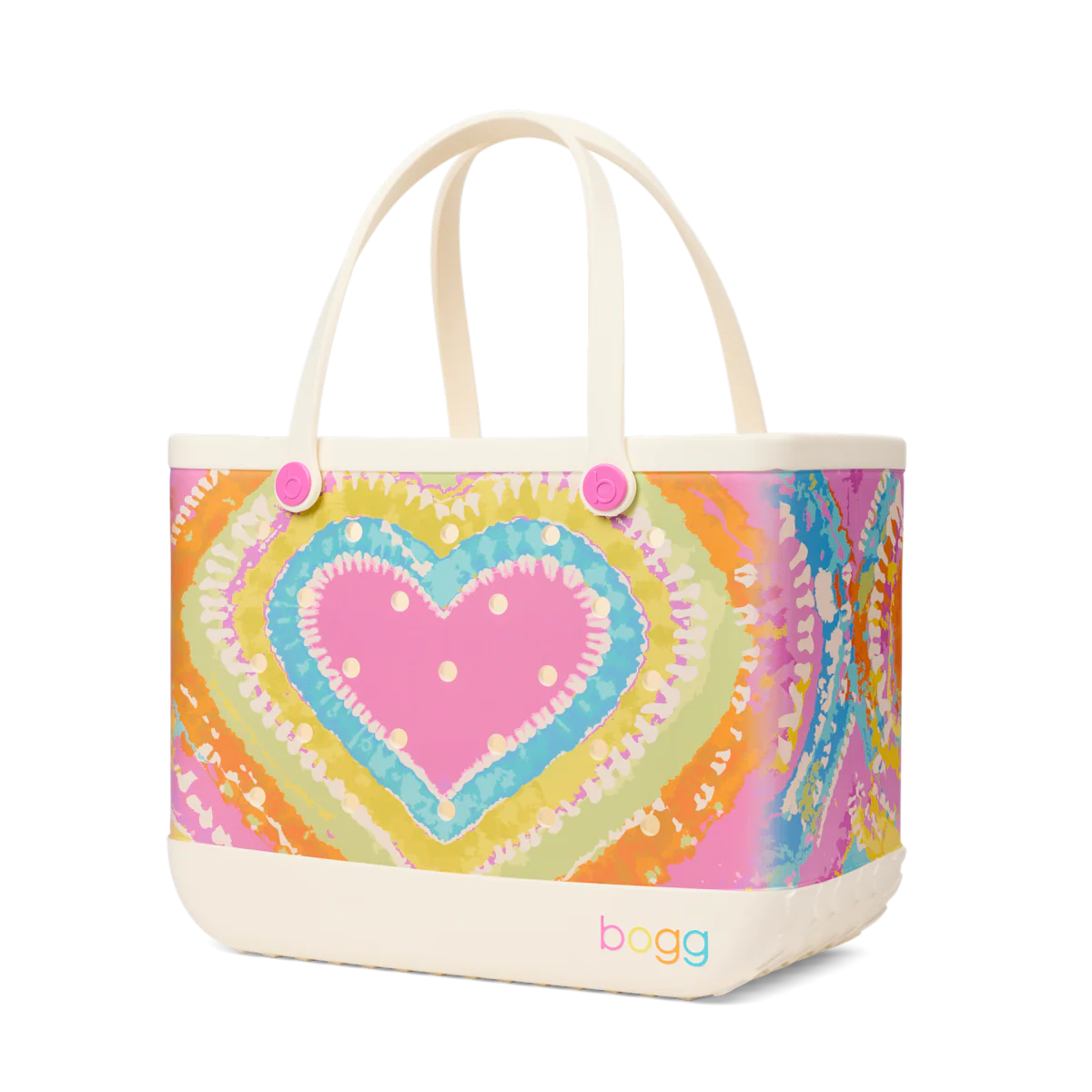 Original Bogg Bag - Dye-licious Heart Pink Taffy