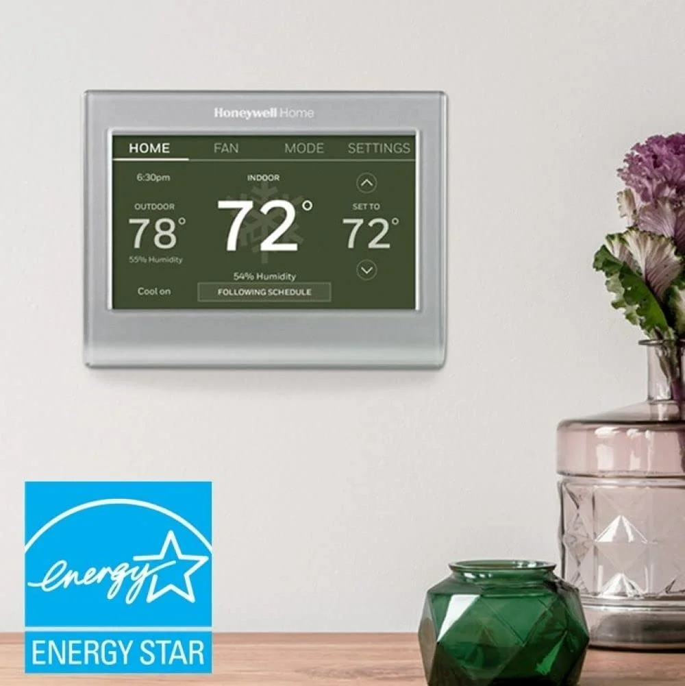 Home RTH9585WF1004 Wi-Fi Smart Color Thermostat, 7 Day(Gray) - Image 6