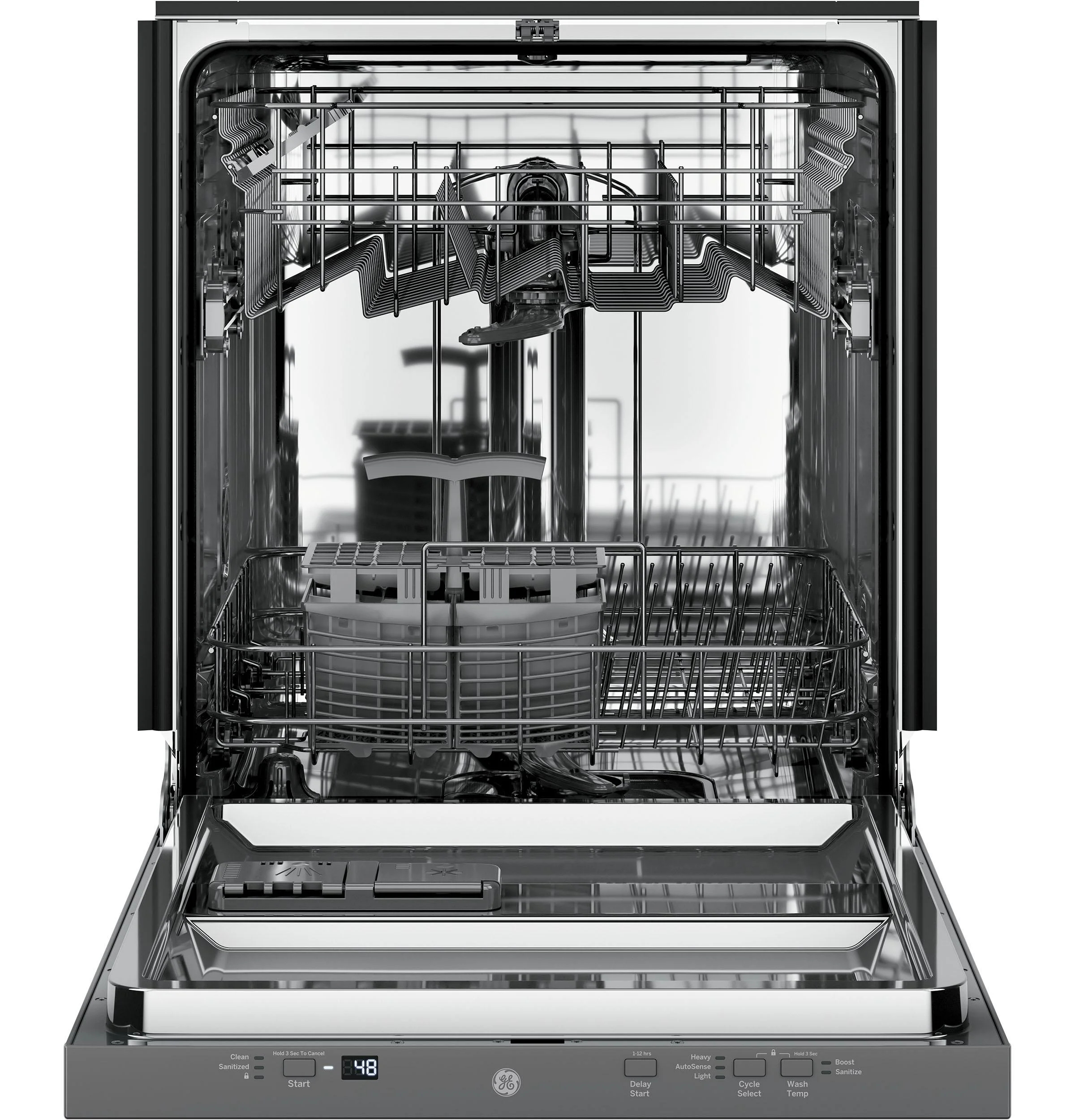 GE Appliances GDT225SSLSS 24 in Built in Fully Integrated Dishwasher Stainless Steel