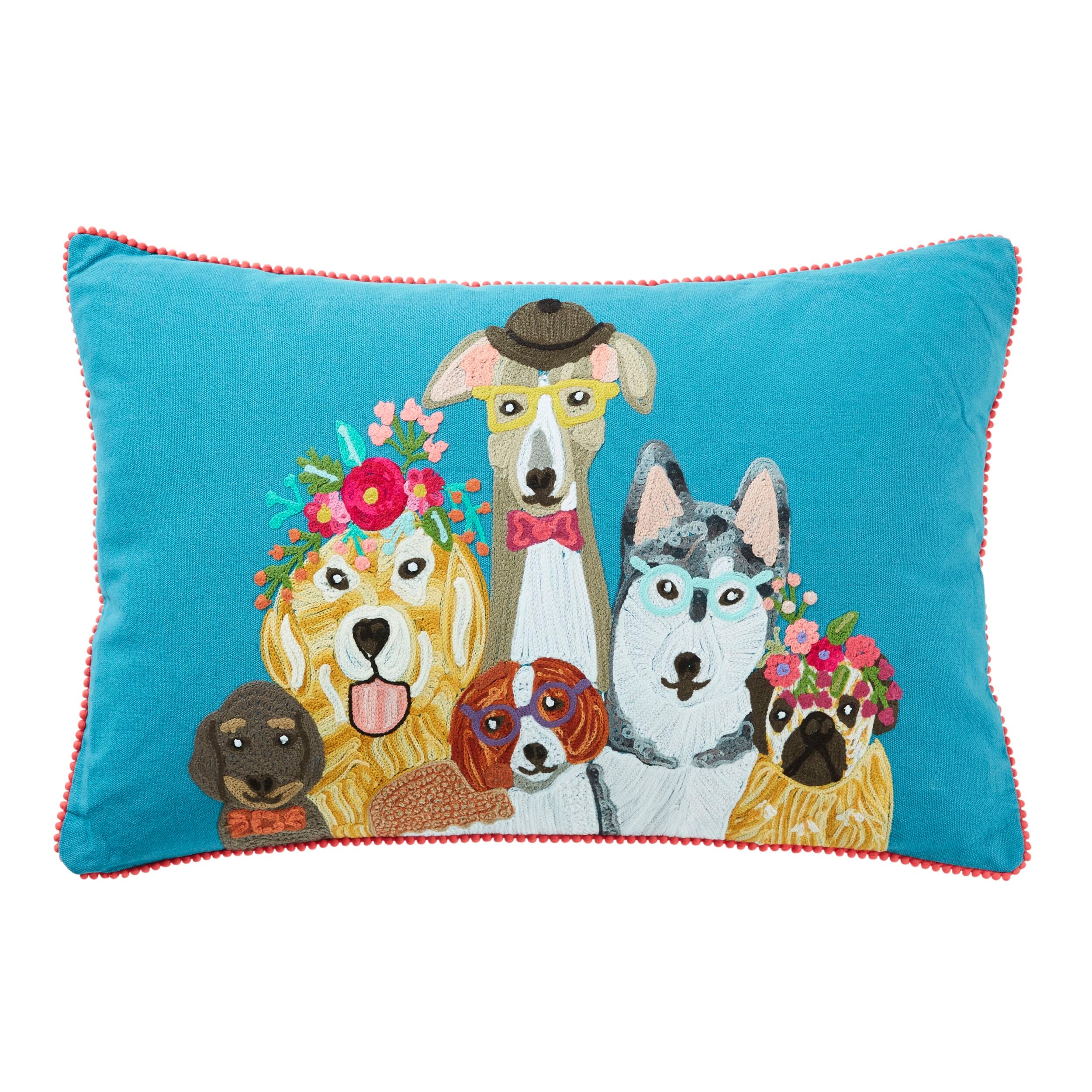 Stitch Dogs Life Cushion 60x40cm