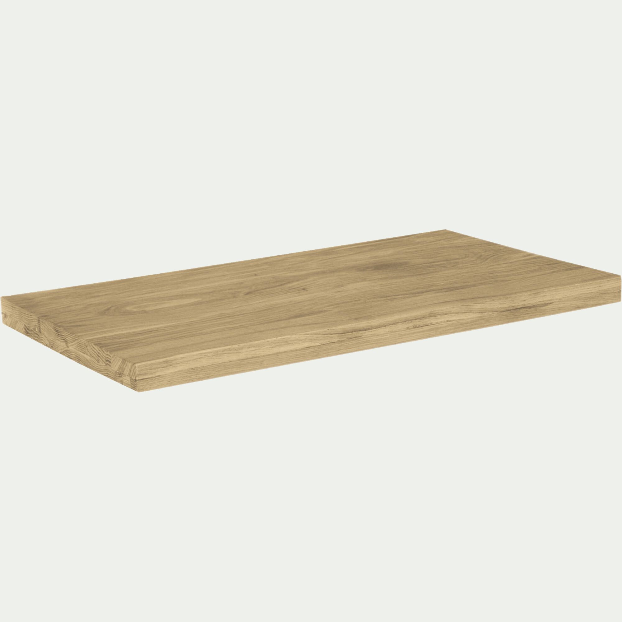 NATIVE - Tablette / Top simple pour meuble sous-vasque L80cm