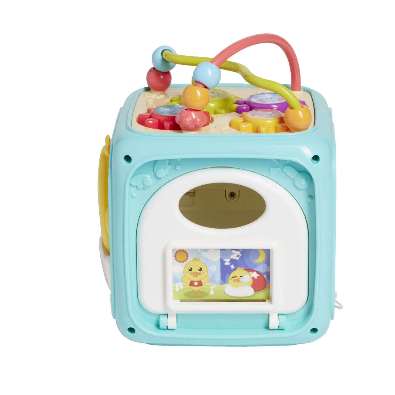 Cube activité enfant 14x14x17,7cm