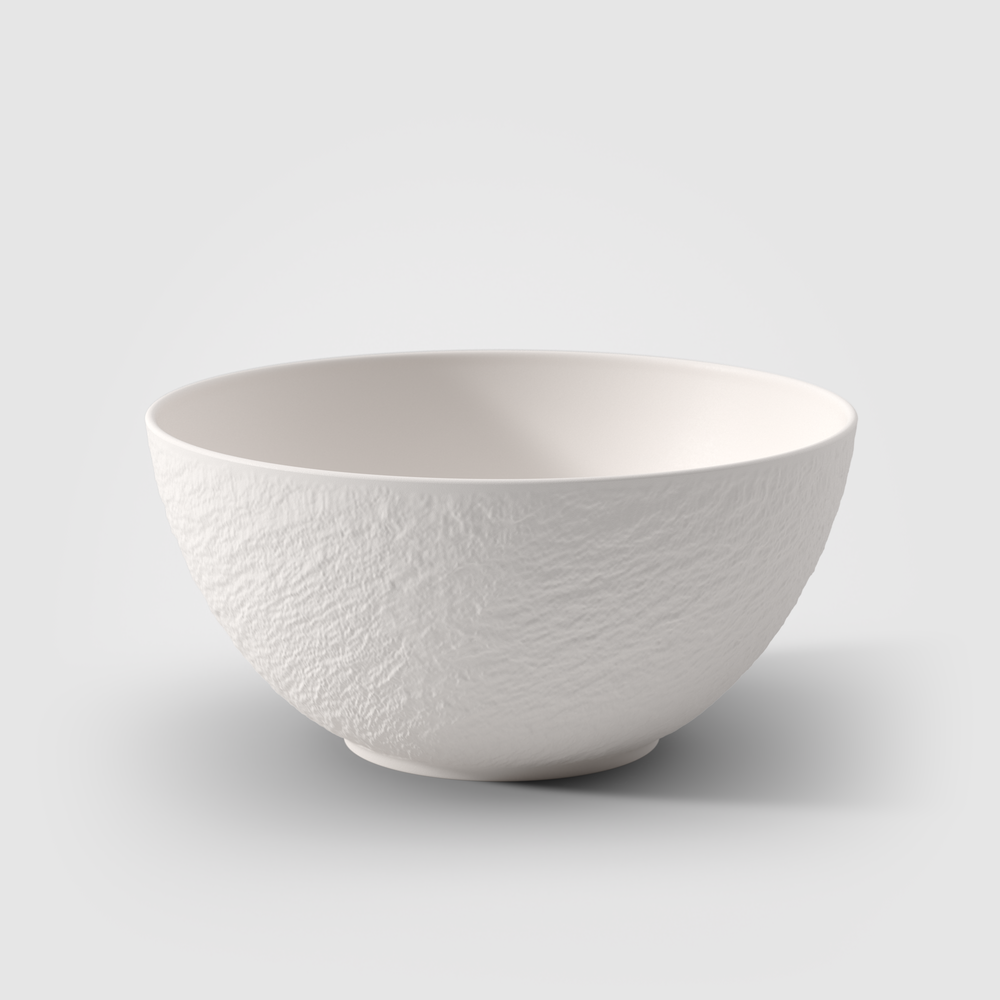 Manufacture Serving Bowl - White, 81.2 oz, Premium Porcelain