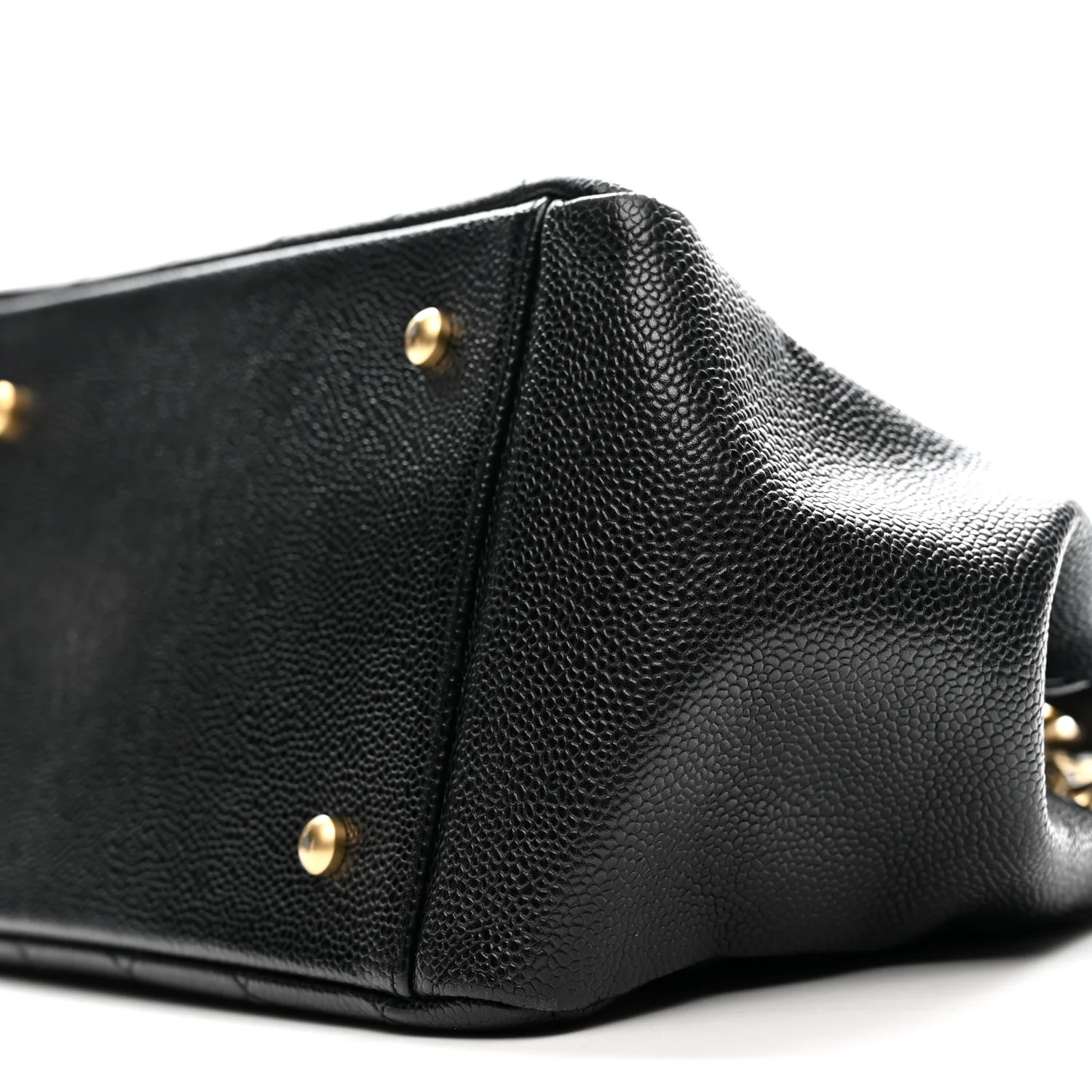Caviar Quilted Petit Timeless Tote PTT Black