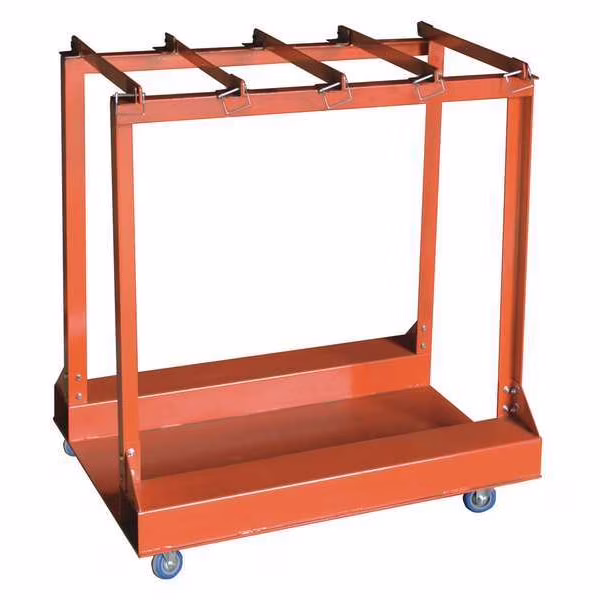 Manufacturer Varies Forklift Cylinder Caddy,1,500 lb,Orange 39J511