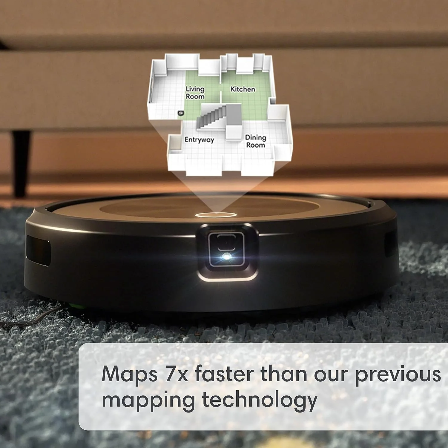 Roomba j9+ Self-Emptying Robot Vacuum with Dirt Detective Technology - Image 7