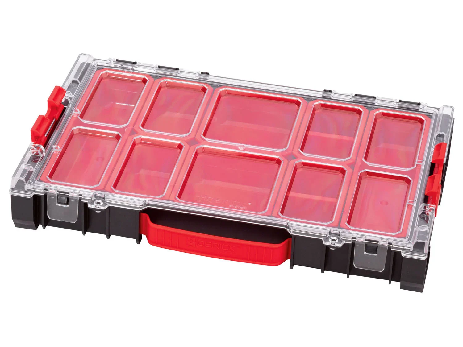 Qbrick System PRO Kit caisse  outils sur roulettes, 3 pices