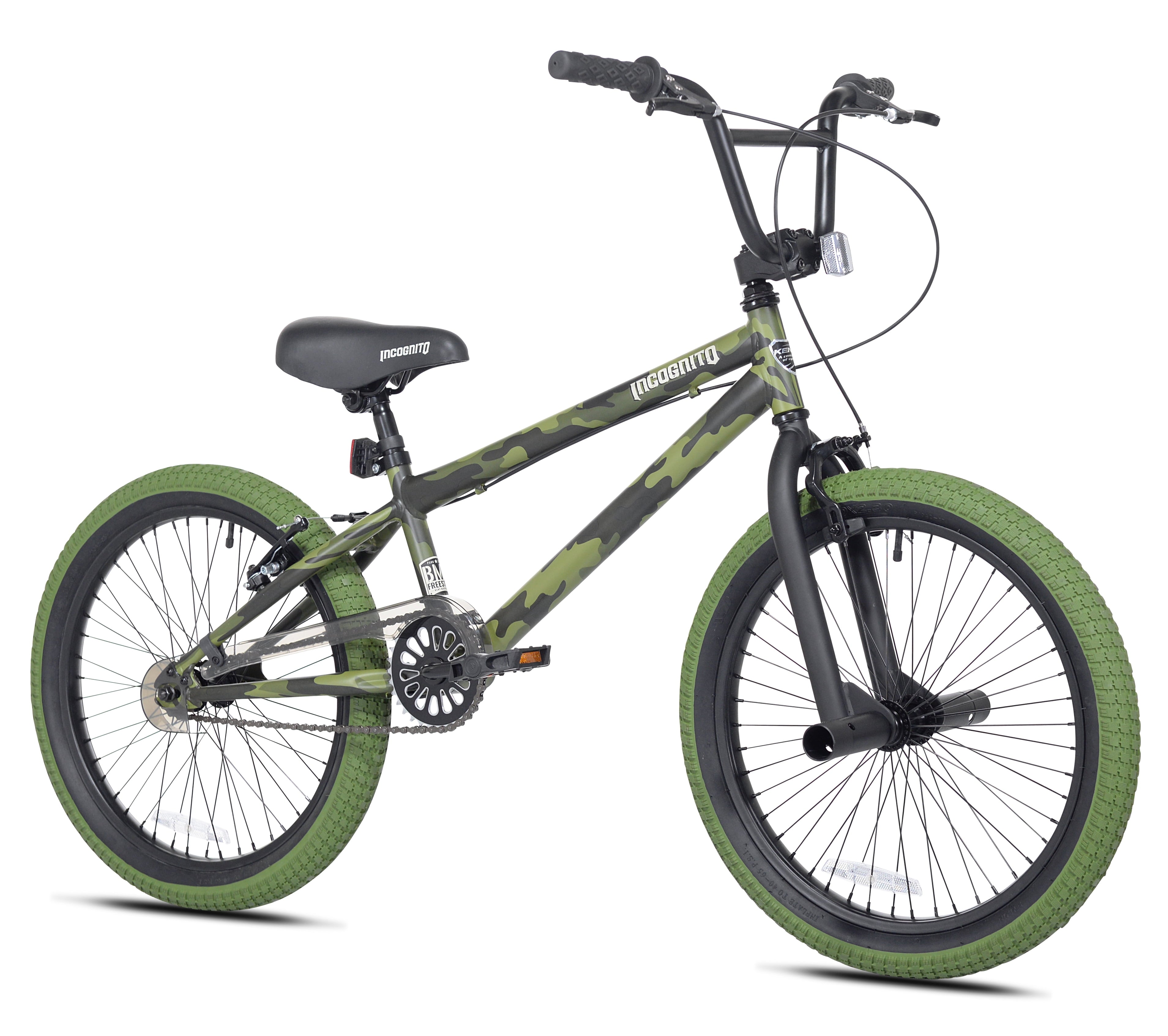 Bicycles 20 Incognito Boy's BMX Child Bicycle. Green Camouflage