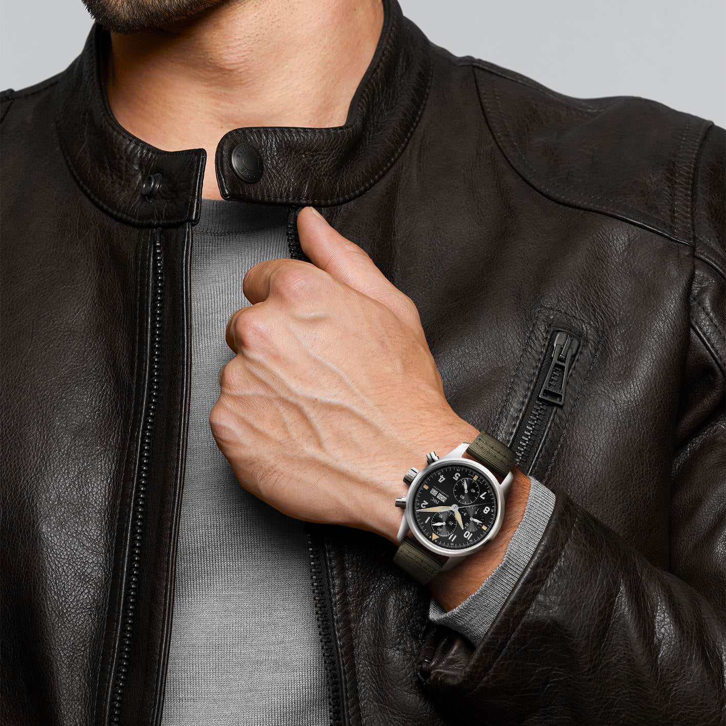 [Super Clone]【Top replica】IWC-Pilot's Watch Chronograph Spitfire (IW387901)