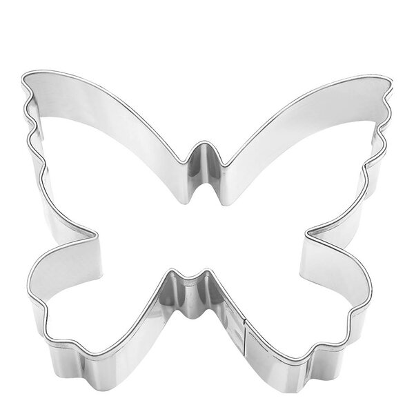 Cookie Cutters pepperkakeform sommerfugl 7 cm rustfritt stål