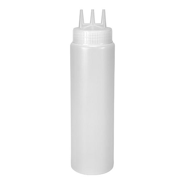 Dressingflaske med tre tuter 68 cl