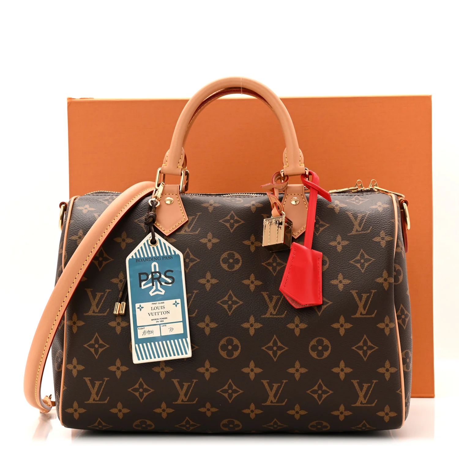 Monogram Speedy Soft 30 Crafty Red