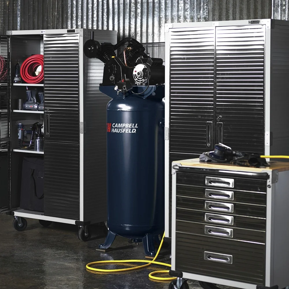 XC602100.COM 3.7 HP 60 Gallon 2-Stage Oil-Lube Electric Vertical Air Compressor - Image 5