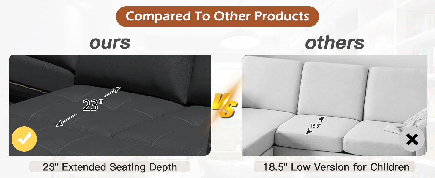 sectional sofa with pullout bed