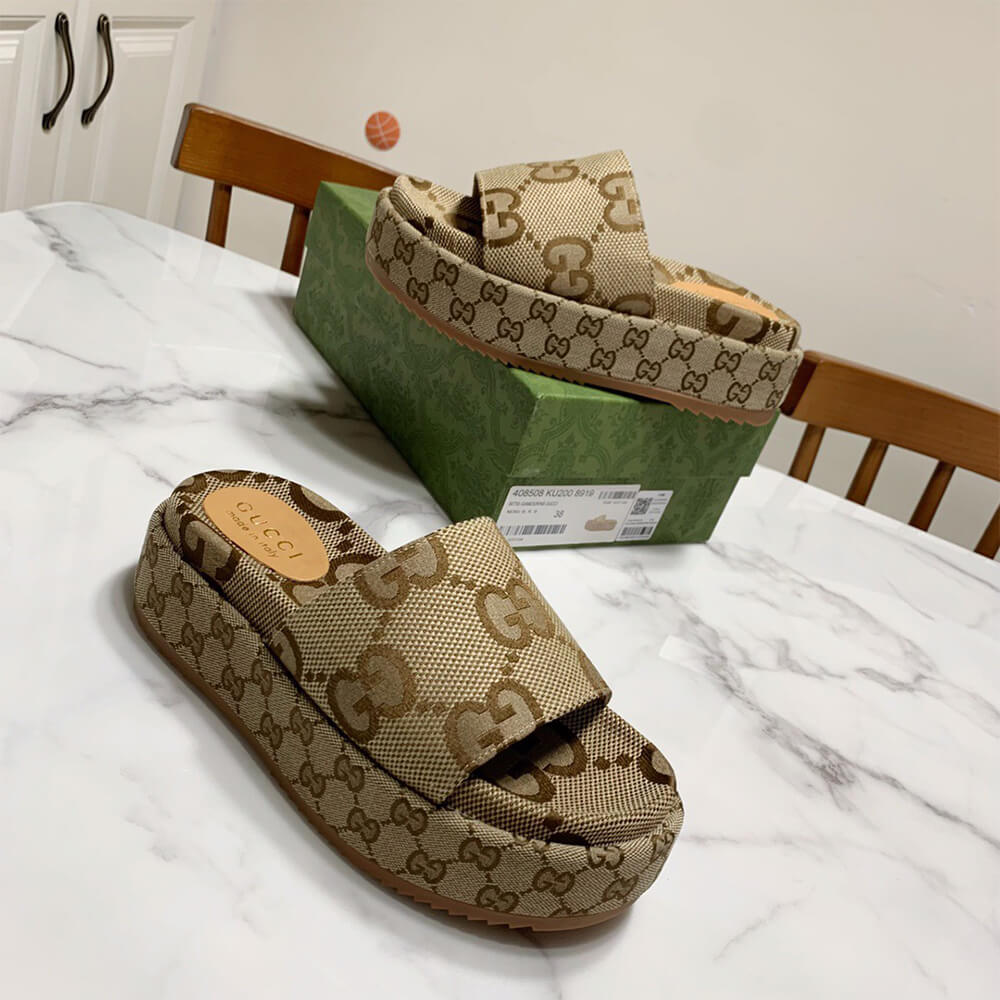 Women s platform slide sandal