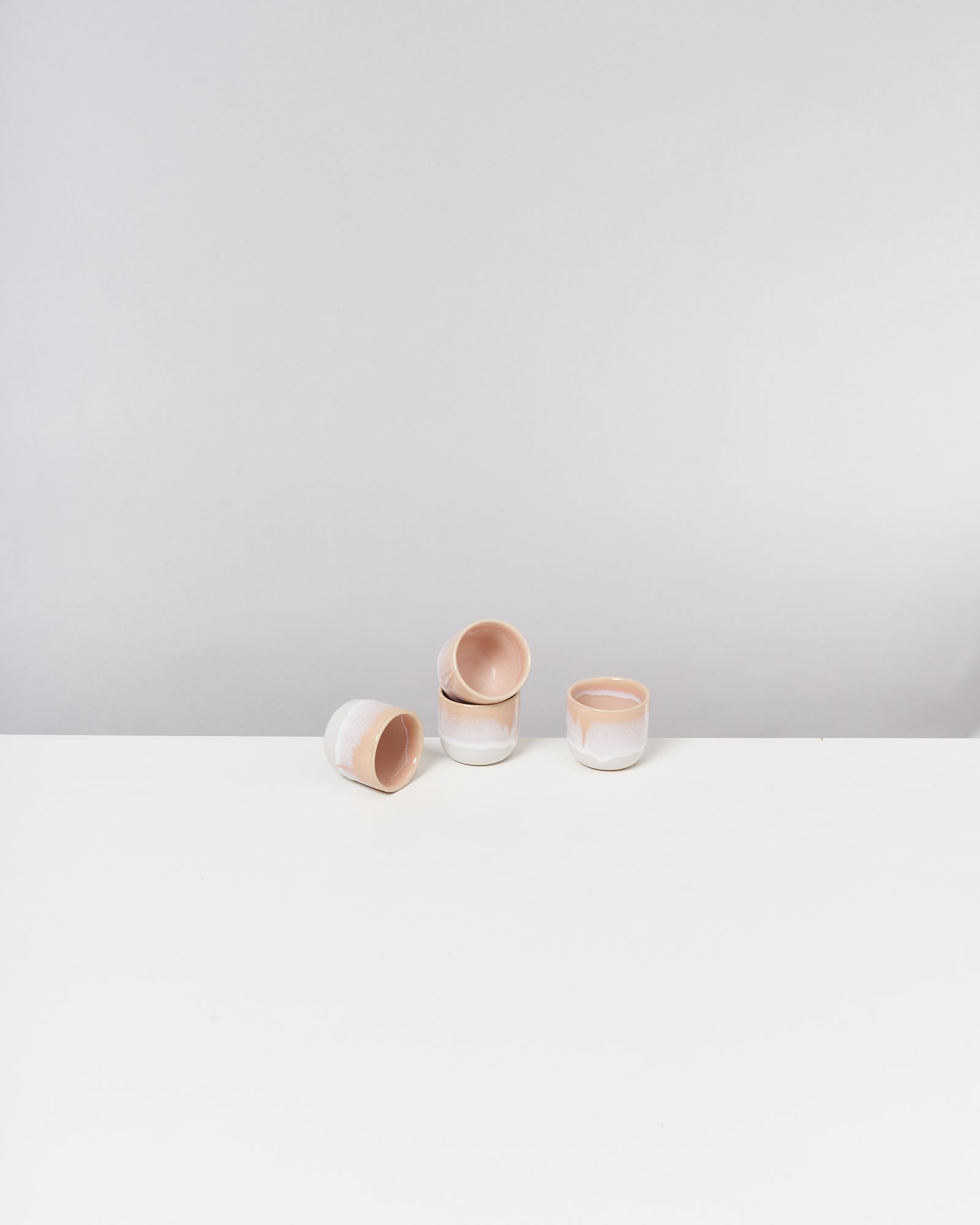 COIMBRA - ESPRESSO CUP APRICOT SET OF 4