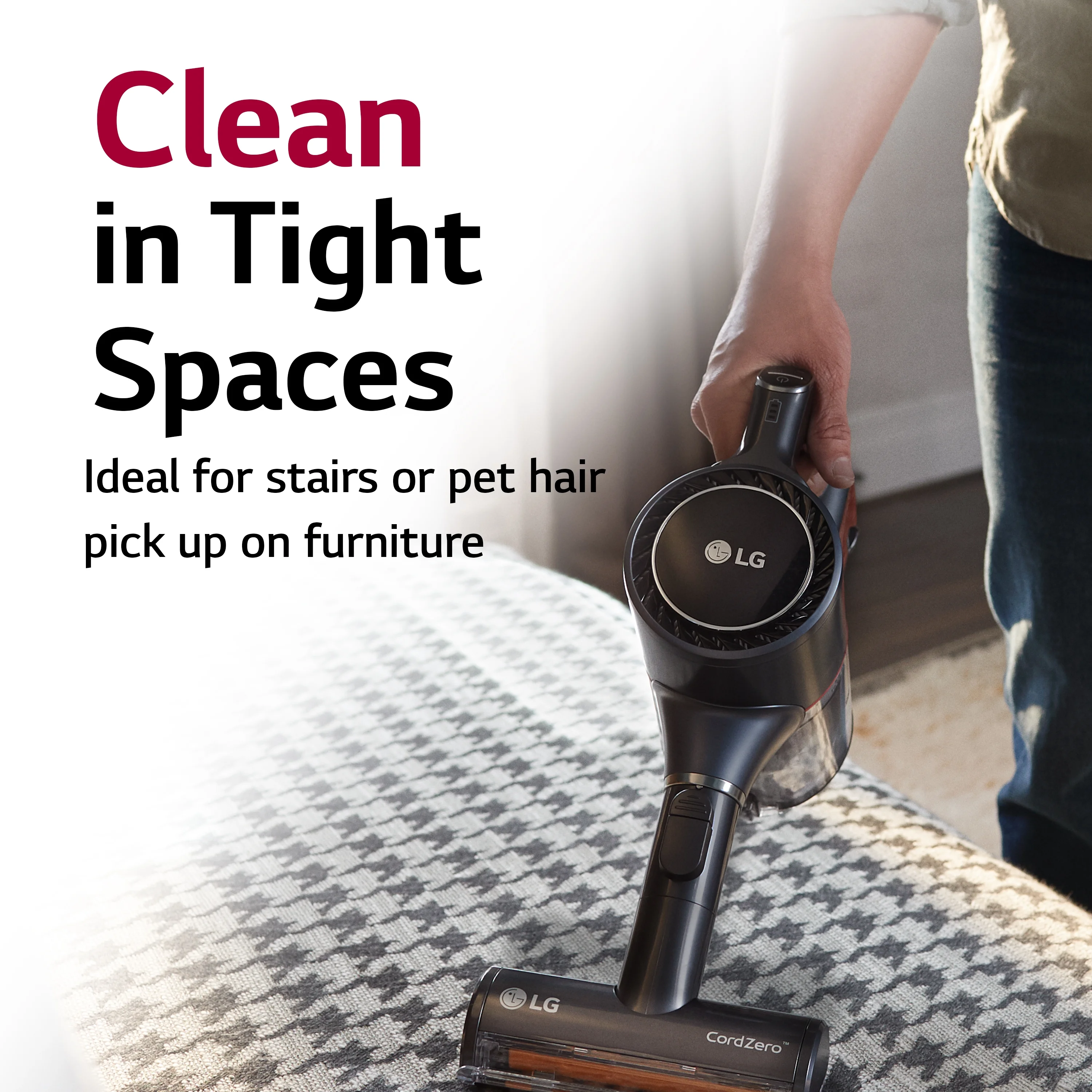 Cord Zero A9 Cordless Stick Vacuum Cleaner A916BM (Refurbished / Restored), Lightweight, Powerful Suction, Pet Hair, Hard Floor, Carpet, HEPA Filter, Self-Cleaning Brushroll, LED Headlights - Image 8