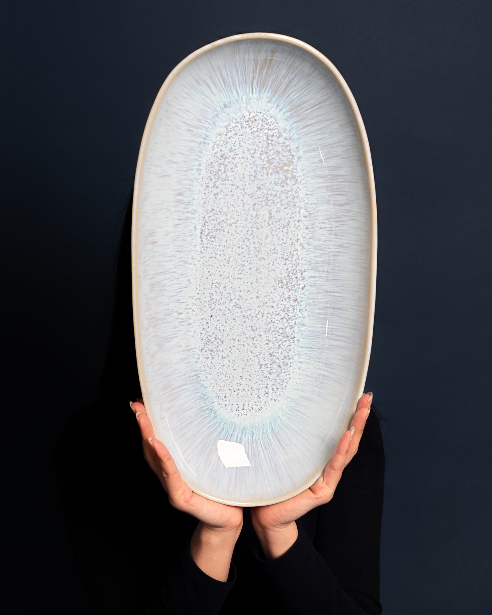 AREIA - SERVING PLATTER XL AZURE