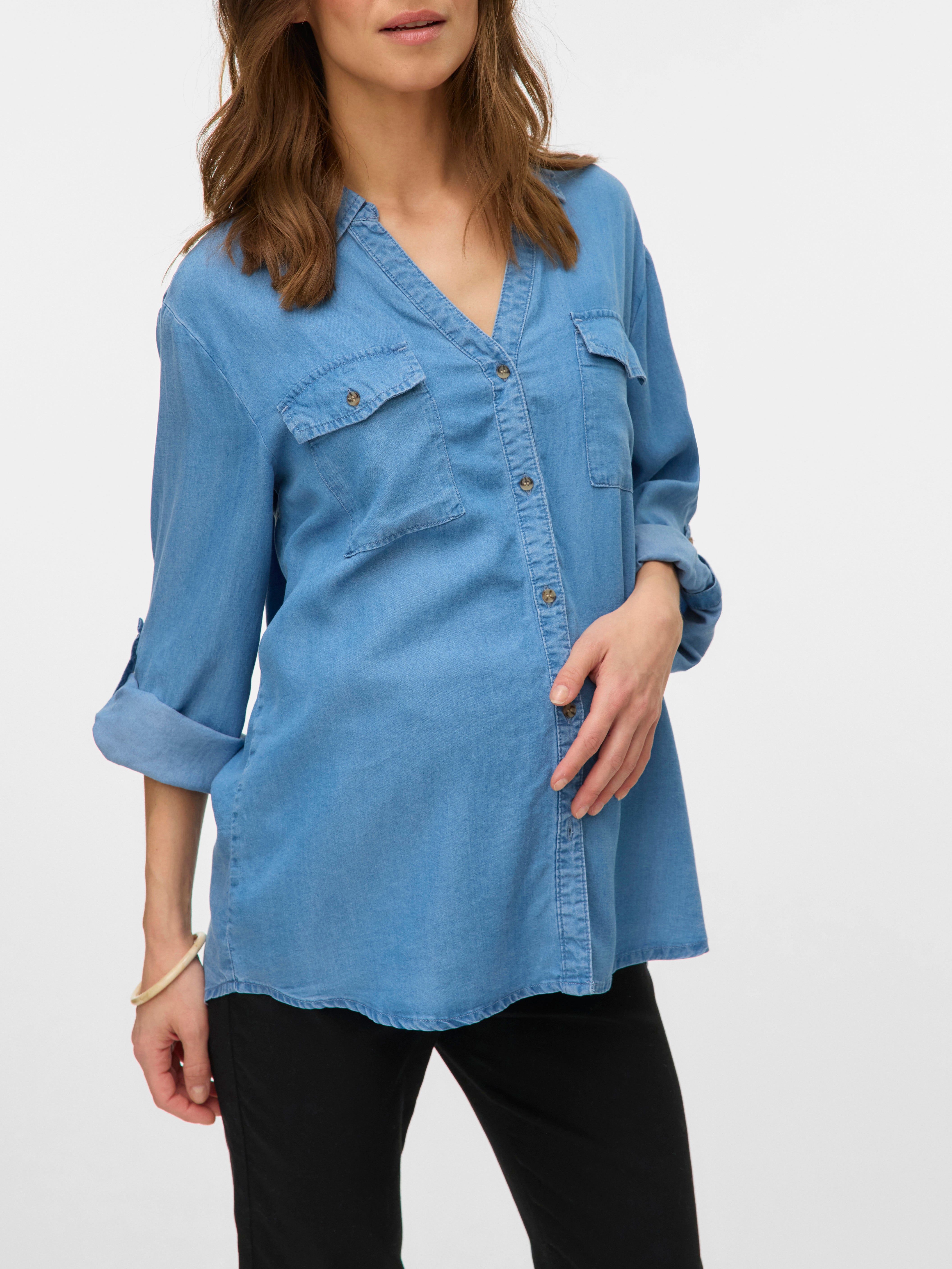 VERO MODA® Loose Fit Shirt collar Shirt