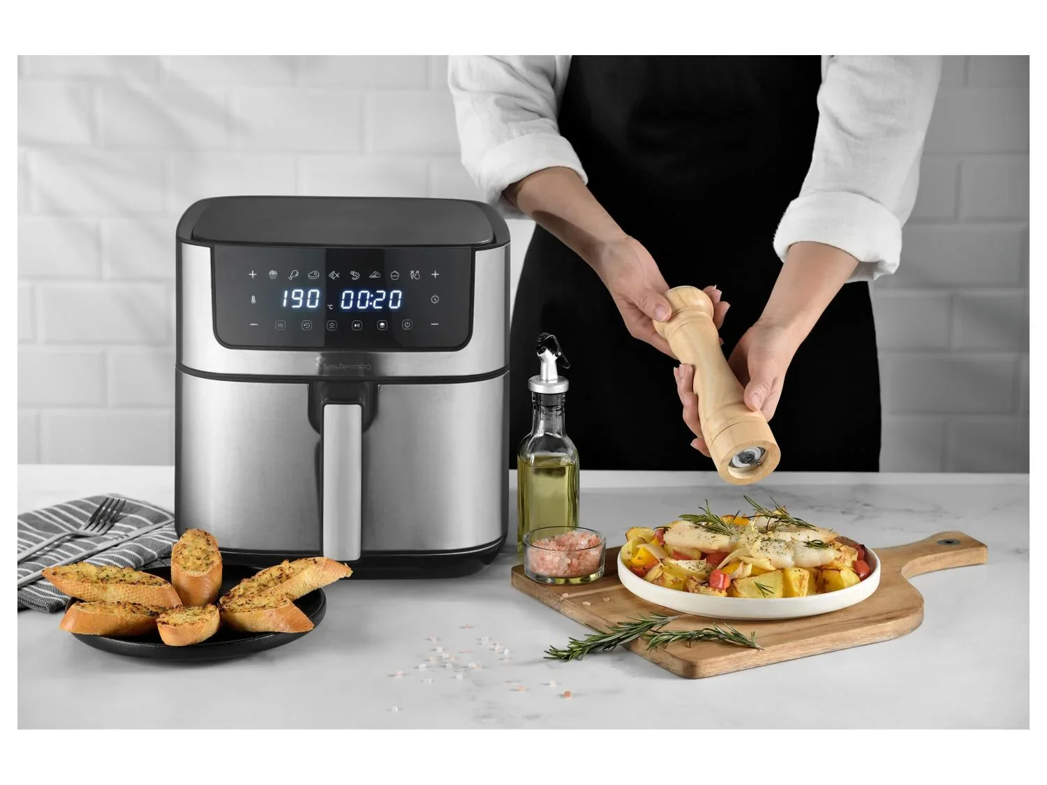 Masterpro Friteuse  air chaud, 6L